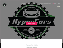 Tablet Screenshot of hypercars.us